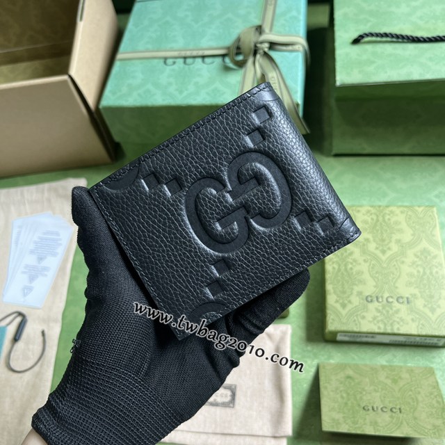 gucci專櫃新款原廠皮錢包錢夾 古馳GG印花壓紋男士短夾錢包 jcp1531